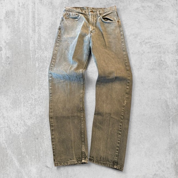 Levi's Other - Vintage 80s Levis 505 Jeans Red Tab Batwing Gray Made in USA Size 28x30 Faded